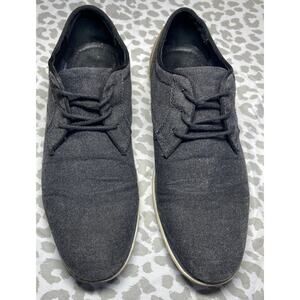 Restoration Men’s Casual Sneakers Dark Gray Tan Lace Up Size 10 Pre‑Owned
